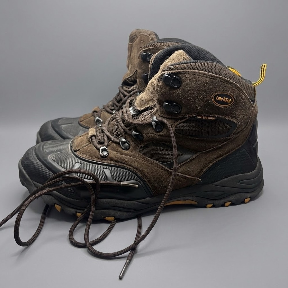 Lake & Trail Mens 12 Waterproof Thinsulate Leather Hiking hunt Boots Brown Black